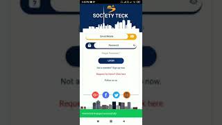 How to register/ How to download Society teck app screenshot 2