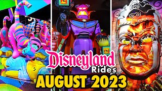 Disneyland Rides  August 2023 POVs [4K 60FPS]