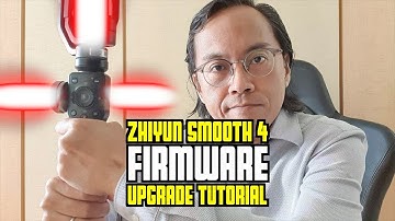 How to Check and Upgrade Firmware - Zhiyun Smooth 4 Review Part 8