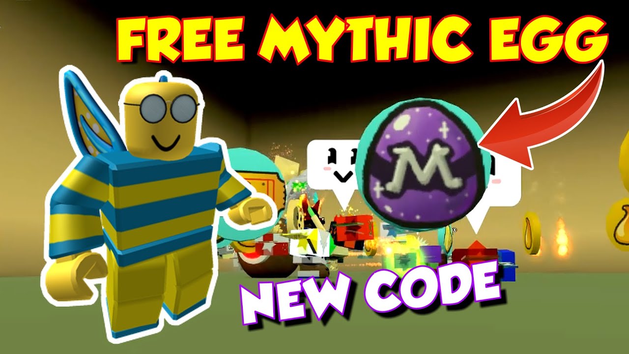 FREE MYTHIC BEE EGG And NEW BEE SWARM SIMULATOR CODE YouTube