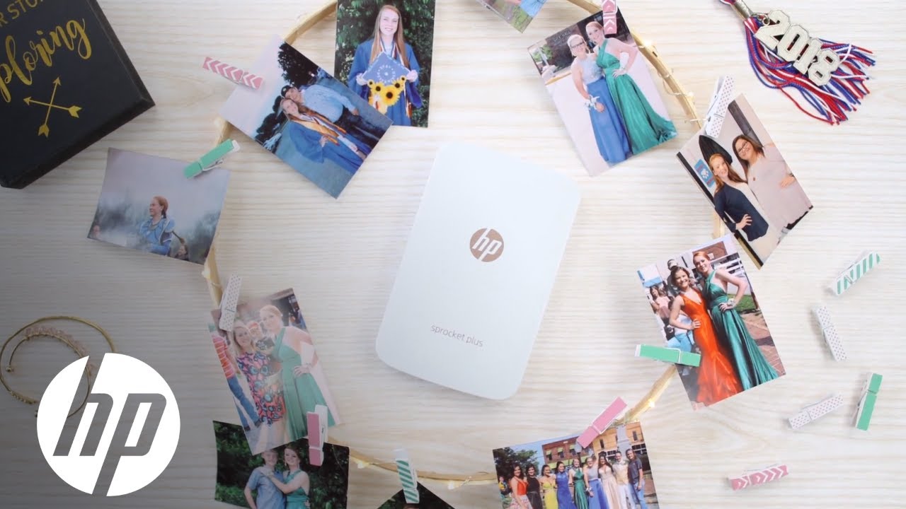 hpv vaccine Light Up Photo Wreath Craft | HP Sprocket Photo Printer | HP