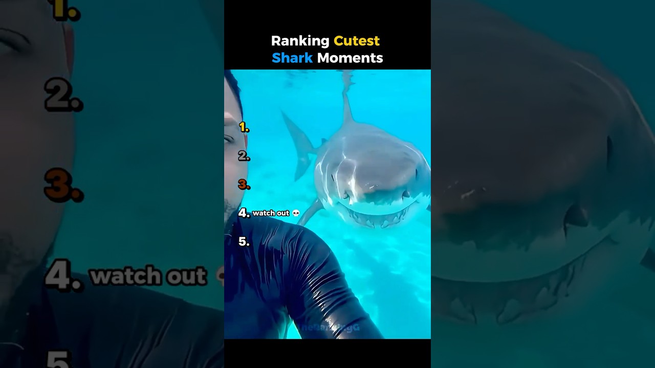 Ranking Cutest Shark Moments 😊 #usa