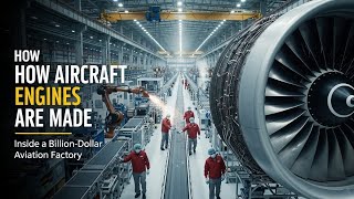 How Aircraft Engines Are Made – Inside a Billion-Dollar Aviation Factory (Full Process)