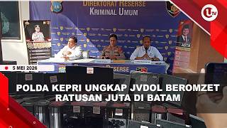POLDA KEPRI TANGKAP DUA PELAKU JUDI ONLINE DI BATAM BEROMZET RATUSAN JUTA | U-NEWS