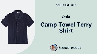 Onia Camp Towel Terry Shirt Review