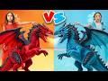 アイスプリンセス vs ファイアプリンセス！ゆかいなドラゴン大冒険！ ❄️🔥🐉