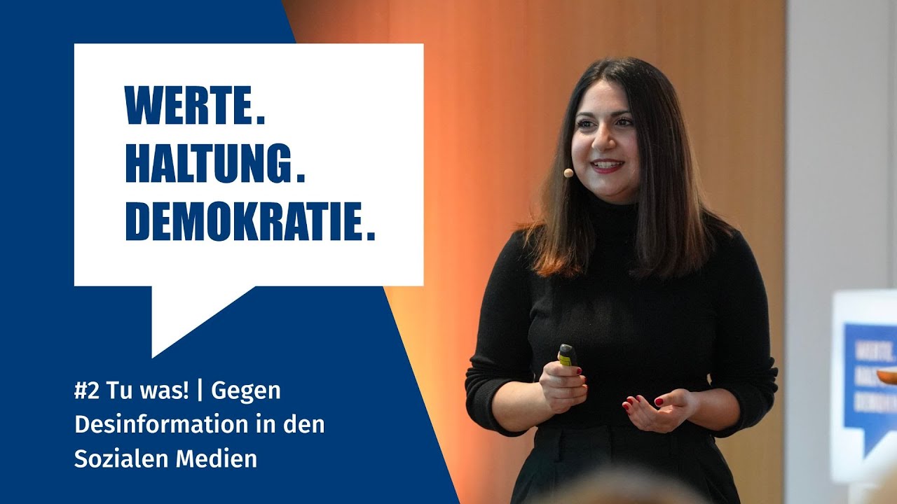 WERTE. HALTUNG. DEMOKRATIE. | #2 Tu was! Gegen Desinformation in den Sozialen Medien