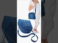 DIY Shoulder Bag from Old Jeans