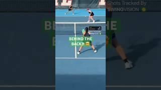 Absolute showstopper from Fresno State Women’s Tennis #SwingVision #Tennis #TennisApp #CollegeTennis