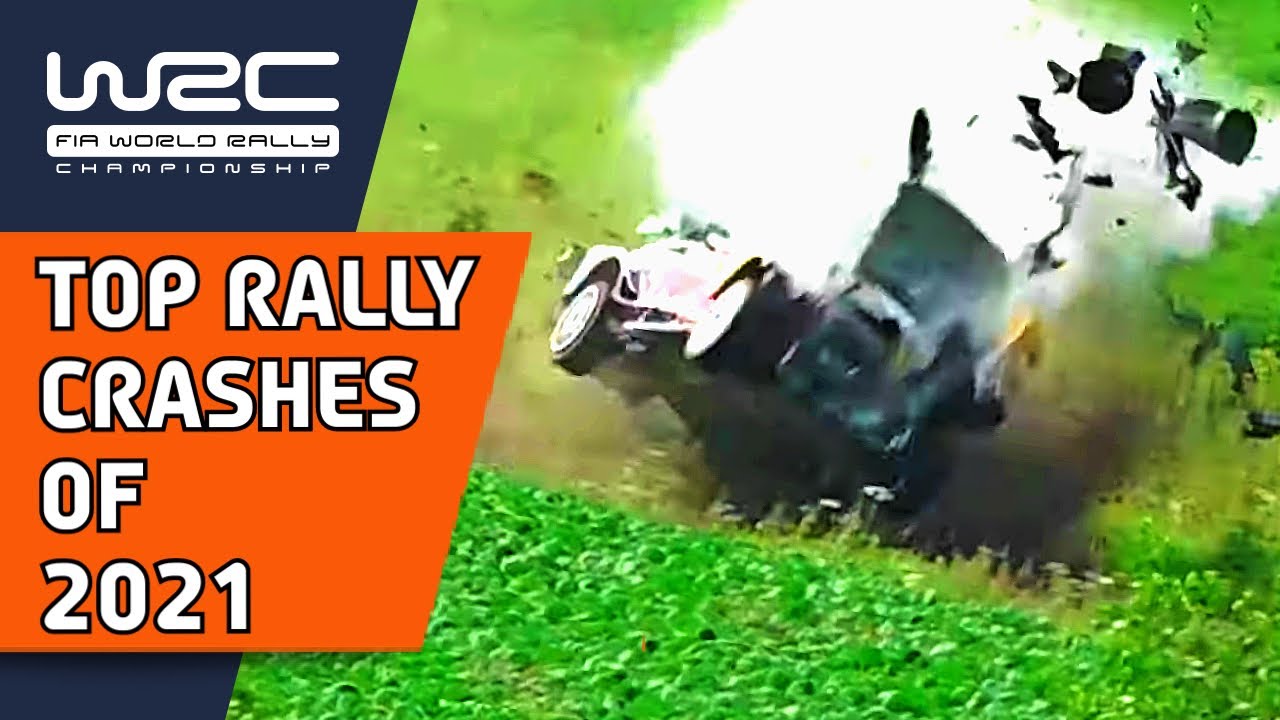 Top 10 WRC Rally Crashes 2021 : Rally Crashes, WRC Mistakes and Big ...