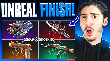 THIS WAS THE MOST UNREAL FINISH I’VE EVER SEEN!! (CSGOSKINS Promo Code  2025)