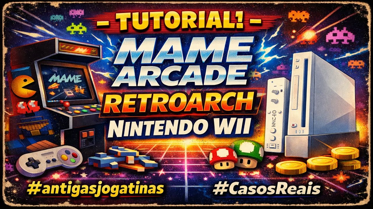 [TUTORIAL] - MAME ARCADE RETROARCH NINTENDO WII. 