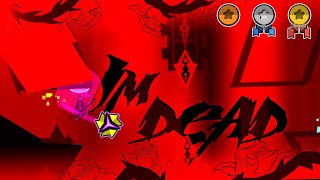 "Im Dead" (Demon) by Danke [All Coins] | Geometry Dash 2.11