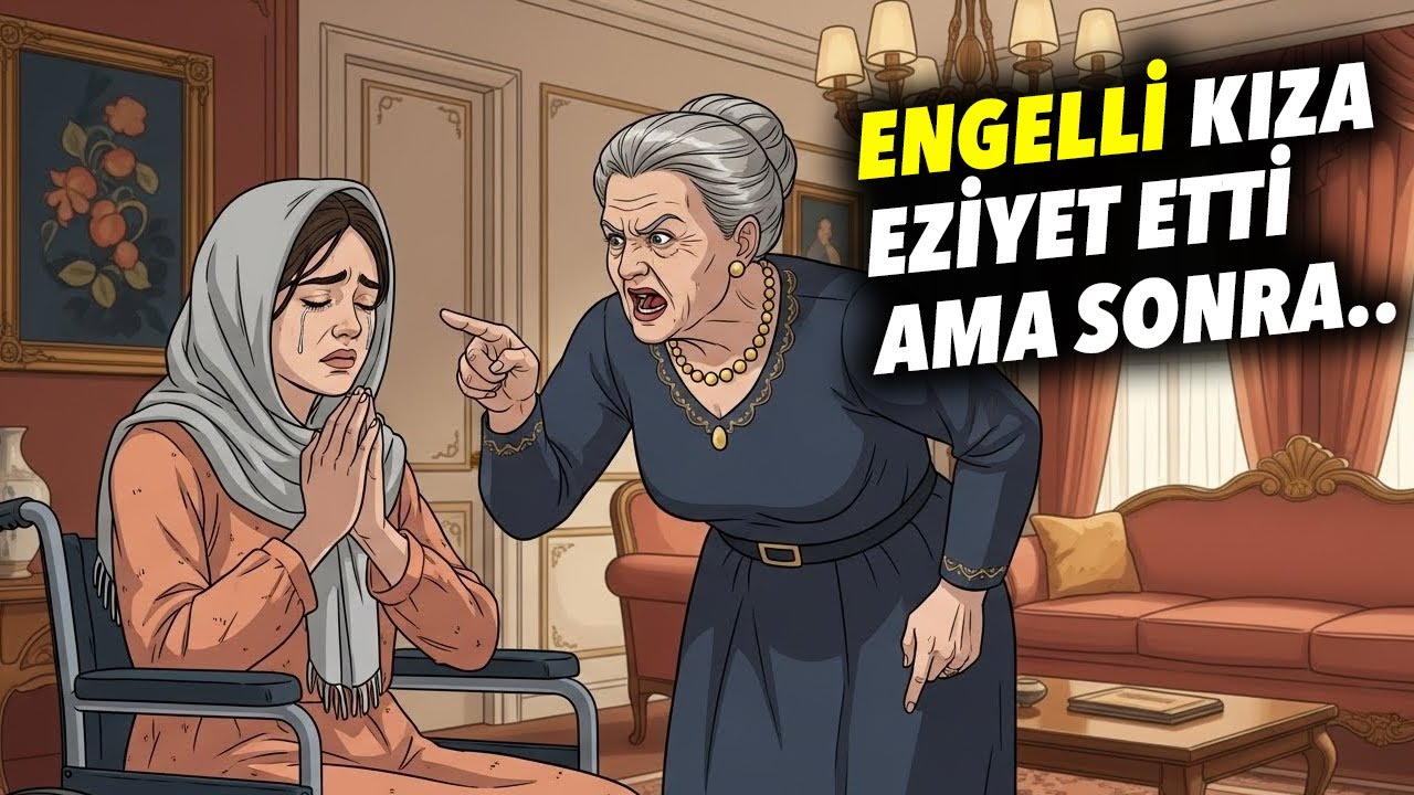 Zalim Kadın Engelli Kıza İftira Attı! Ama Allah'ın Adaleti Şaşmaz!