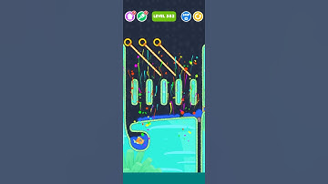save the fish Level 382 - mobile game/fishdom #shorts
