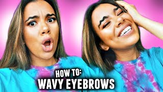 WAVY EYEBROW TREND EXPOSED & how they really do it