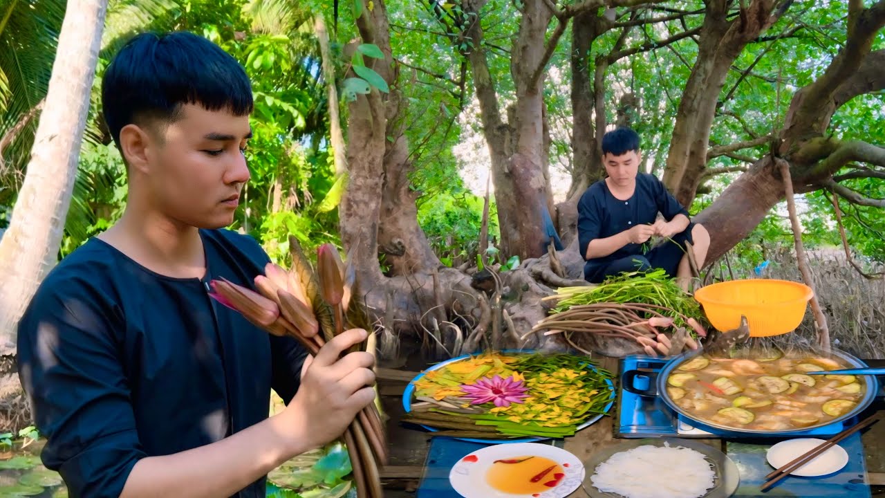 Lẩu Mắm Hương Vị Miền Tây Ăn Là Ghiền | Nguyễn Huy & Nguyễn Điền