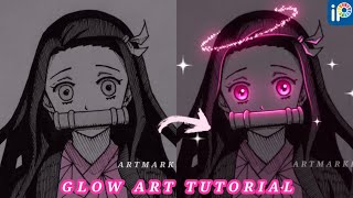 Aesthetic Anime/Manga Icon Tutorial (Glowing Eyes) 