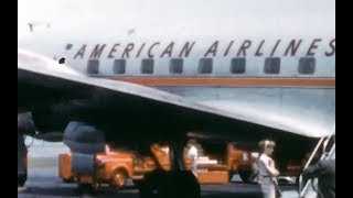 American Douglas DC-6 & Convair CV-240 - Ramp Action LaGuardia - 1955