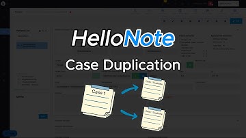Case Duplication Tutorial in HelloNote EMR | Save Time on Repetitive Intakes