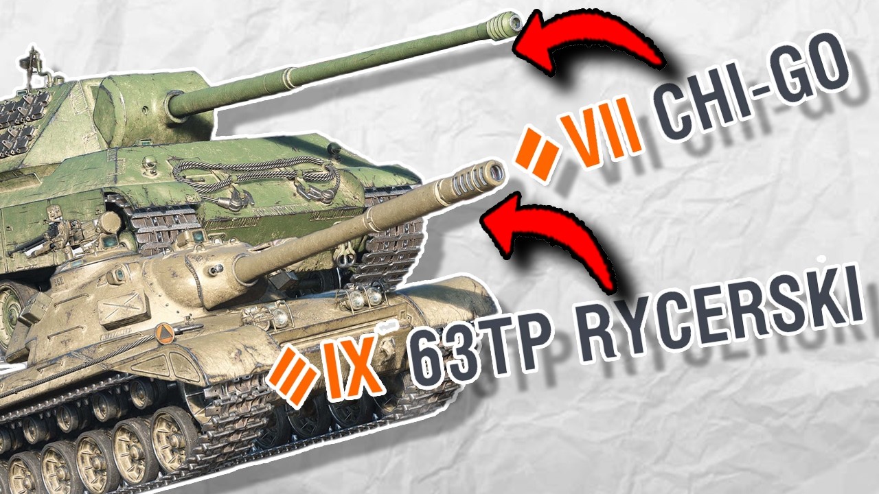 トップス chieko + shiny tank Chi-Go & 63TP - Interesting Tanks, What History? - Supertest