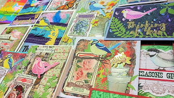 Put a Bird On It! Cardmaking Workshop // Use Up Your Scraps! Stashbuster!