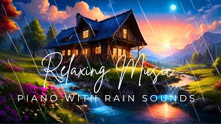 Relaxing Piano Music 🍃 Rain Sounds - Stress Relief, Deep Sleep, Anxiety & Depression, Heal Mind