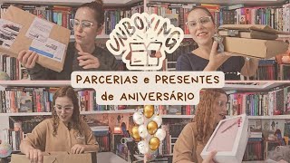 UNBOXING DE ANIVERSÁRIO - VLOG - PRESENTES LINDOS