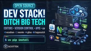 The Open Source Developer Stack: Editors, Version Control, APIs & uv