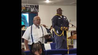 A Slave Auction depicted for Black History @ Greater Zachery MBC