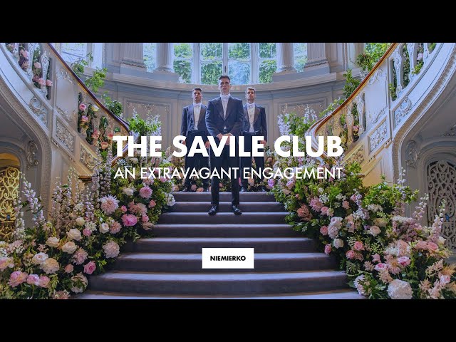 Engagement Dinner Party at The Savile Club