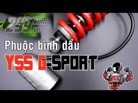 Video Gắn phuộc bình dầu YSS G-Sport cho xe Honda Winner - youtube