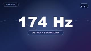 174 Hz 🌿 Frecuencia del Alivio y la Seguridad | Tono Puro para Meditar y Dormir