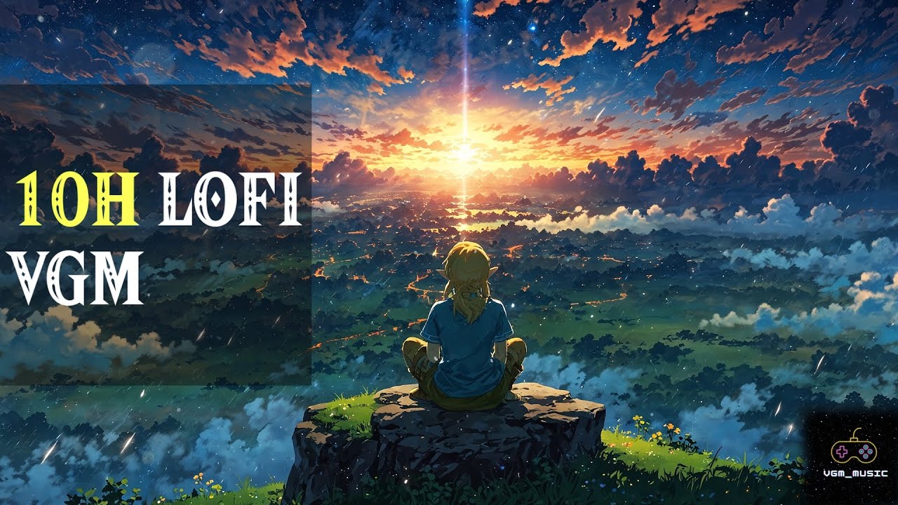 10 Hours ★ Lofi Game Music — Relaxing Zelda, Animal Crossing, Pokémon & Chill VGM for Study & Focus