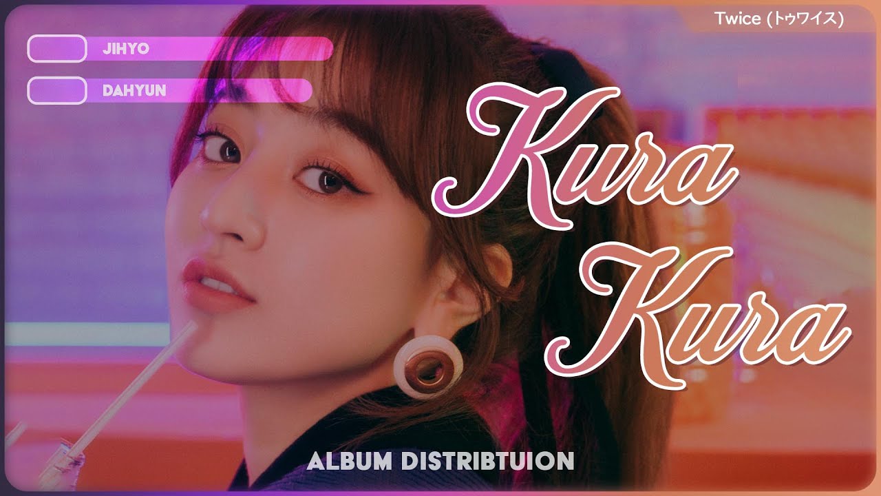 Twice (トゥワイス) - 'Kura Kura' - Album Distribution