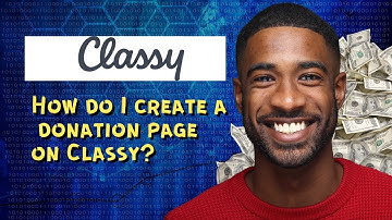 How do I create a donation page on Classy?