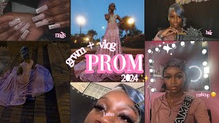 JUNIOR PROM 2024 | preparations, grwm, vlog, + more.