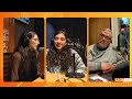 Lara Berman y Paula Elutchanz, creadoras del musical "Desconectados", en Sábado Sarandí