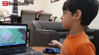 4 YEAR OLD CREATING UAE NATIONAL FLAG IN MINECRAFT ON UAE NATIONAL DAY - DECEMBER 2