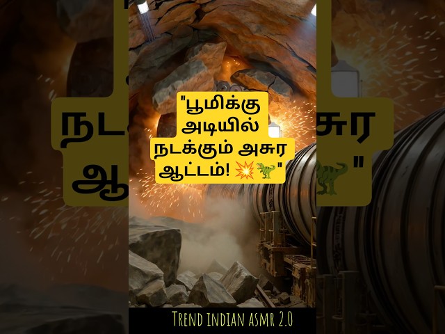 ராட்சத TBM மெஷினின் அசுர வேகம்! 😱 | How Tunnels Are Made? | TBM Machine Facts Tamil 🔥