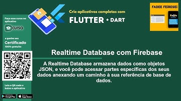 Aula 221 - Realtime Database com Firebase - Crie apps com Flutter e Dart.