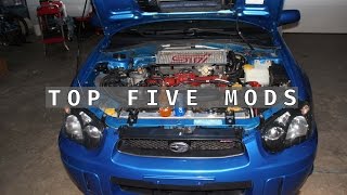 Unlock your Subaru WRX STi  - Revealing the Top 5 MODS!