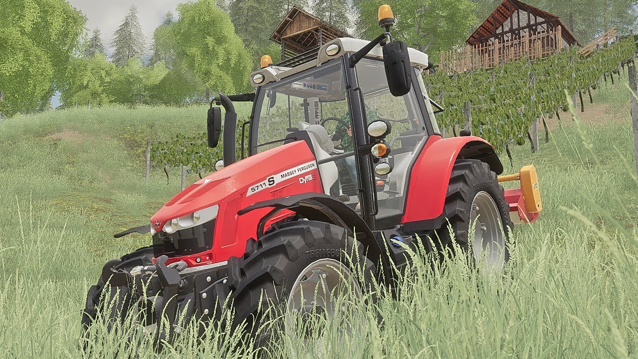 Vineyard Grass Mulching | UTH 19