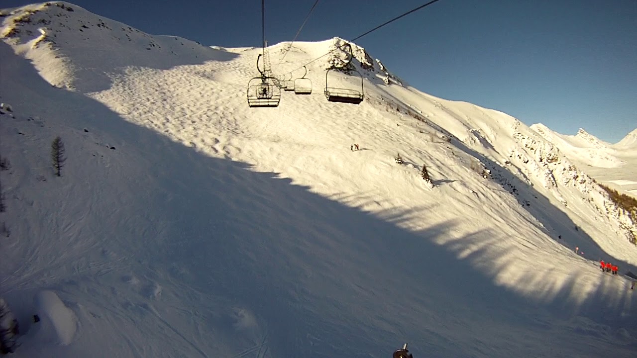 Explaining The Tour Of The Big Lines At Lake Louise Ski Hill From