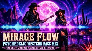 Mirage Flow | Psychedelic Western Bass Mix | Desert Guitar Meditation &amp; Focus