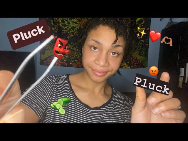 ASMR - Plucking The Negativity