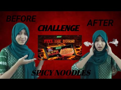 1st TIME BLAZIN NOODLES CHALLENGE/ BOAHT SPICY THI /SISTRO VLOG / TRENDING VLOG /VIRAL VIDEOS /LIKE/
