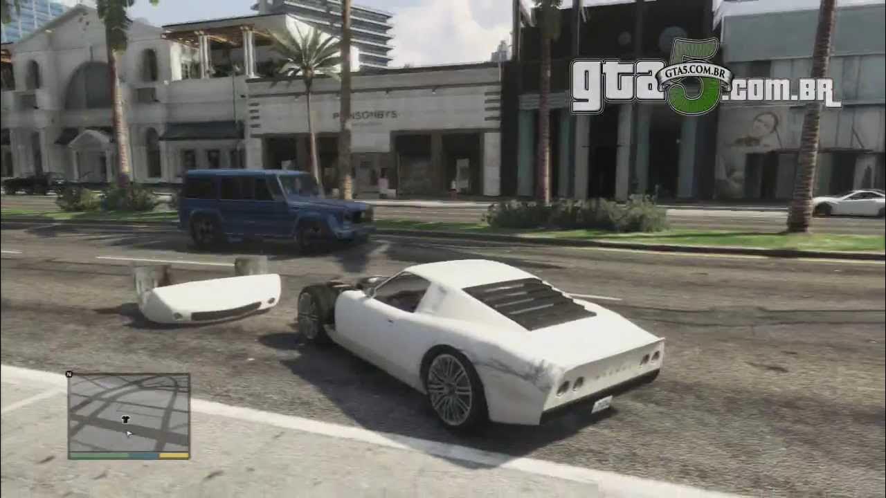 Как снять капот в гта 5 Pegassi Monroe GTA V - YouTube