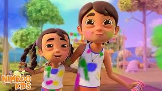 Holi Ayi Re, होली आई रे, Hindi Rhymes and Holi Song for Kids, Festival of Colours
