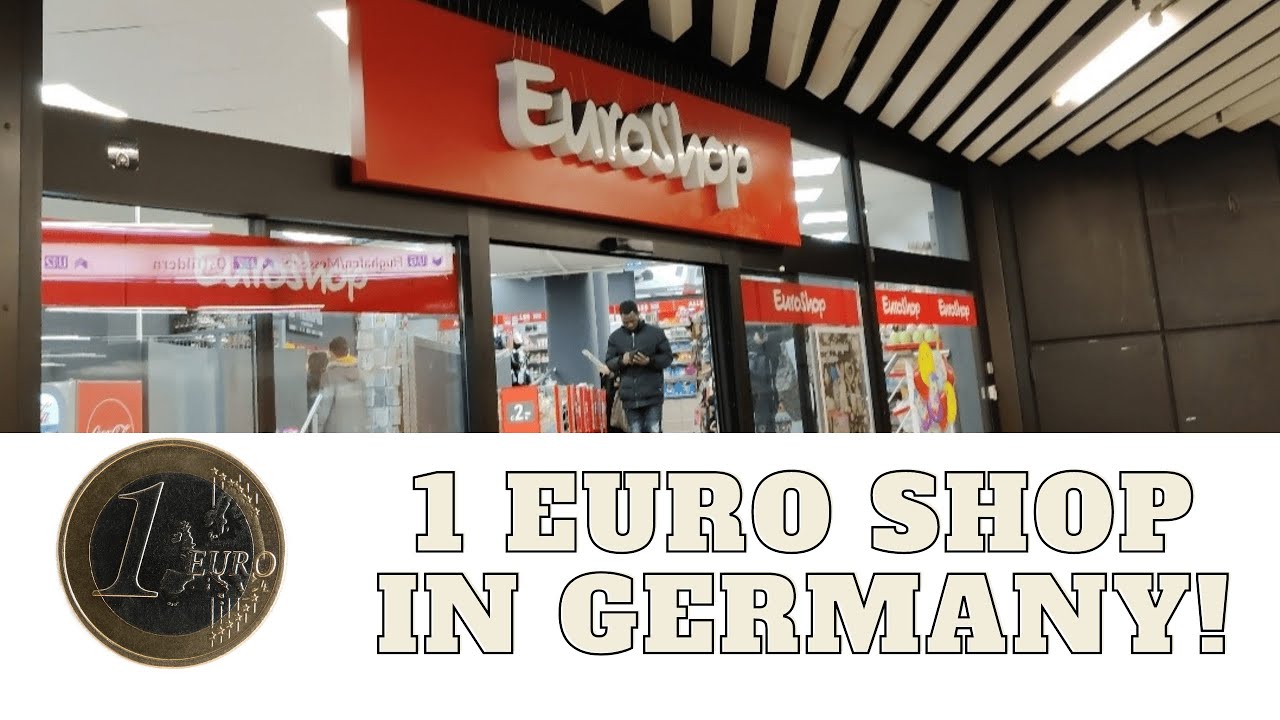 Euro Shop in Germany Budget Friendly Shopping in Germany YouTube